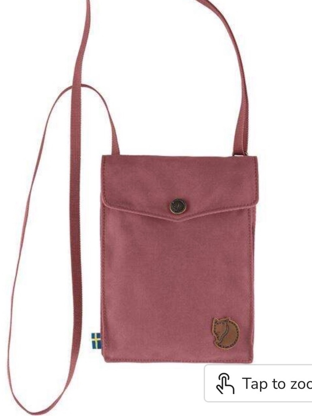 EUC Fjallraven Pocket Crossbody Bag - Mesa Purple / Dusty Rose - Picture 12 of 12